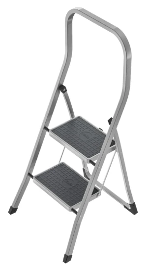 Hailo Huishoudtrap K45 antraciet - 2 treden