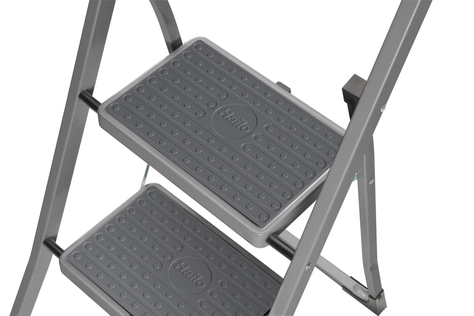 Hailo Huishoudtrap K45 antraciet - 2 treden