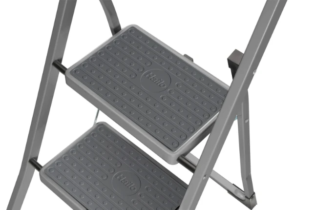 Hailo Huishoudtrap K45 antraciet - 2 treden
