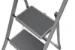 Hailo Huishoudtrap K45 antraciet - 2 treden