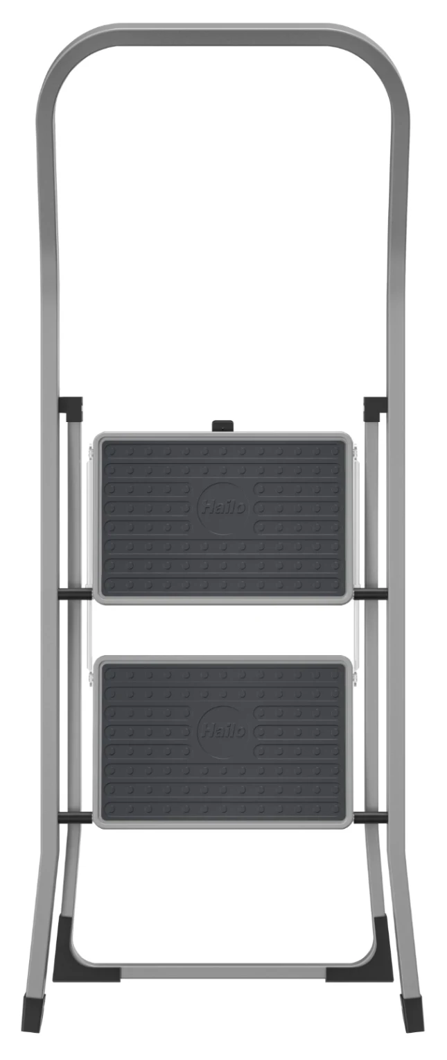 Hailo Huishoudtrap K45 antraciet - 2 treden