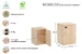 Astigarraga Wandkast met deur - 53x37cm