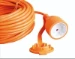RELECTRIC Verlengsnoer 20 meter 2x1,0mm oranje - met klep