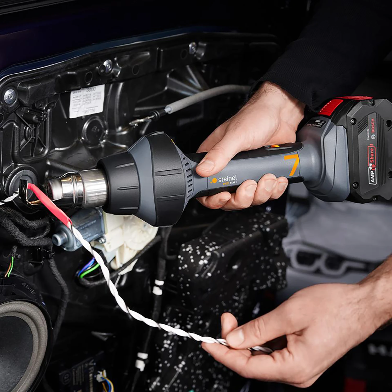 Steinel Accu Heteluchtpistool MobileHeat 7 - met accu en lader - in koffer