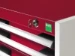 bott Cubio schuifladenkast 11 laden hoogte 1600 mm 200kg RAL 5010