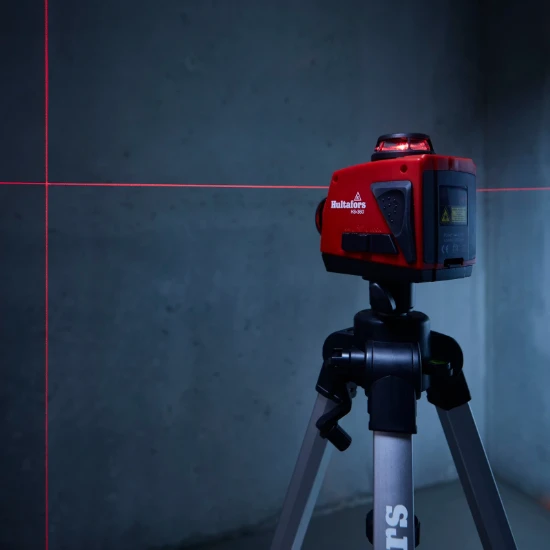 Hultafors Kruislijnlaser H3 rood - 3x360 graden