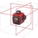 Hultafors Kruislijnlaser H3 rood - 3x360 graden