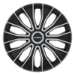 WRC Wieldoppen 13 inch - zwart/zilver - 4st