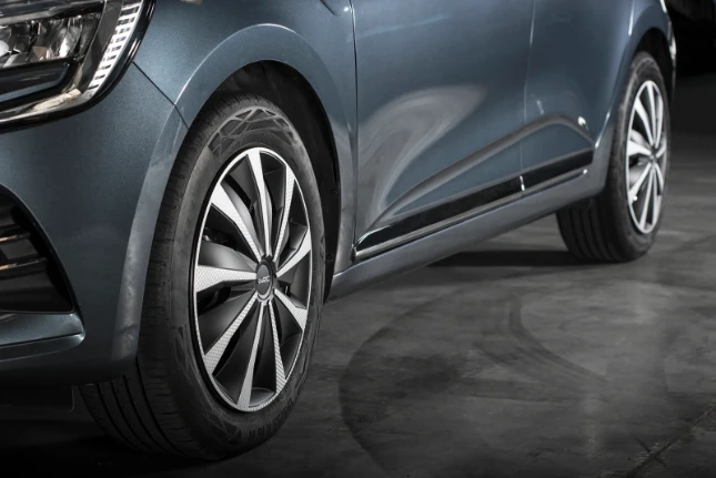 WRC Wieldoppen 14 inch - carbon look - 4 stuks