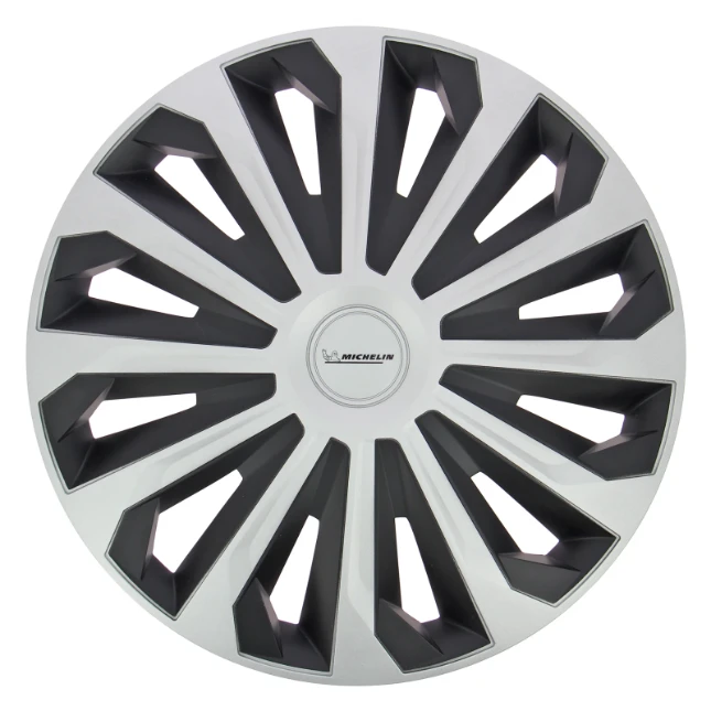 Michelin Wieldoppen Zilver/Zwart