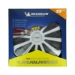 Michelin Wieldoppen 15 inch - zwart/zilver - 4st