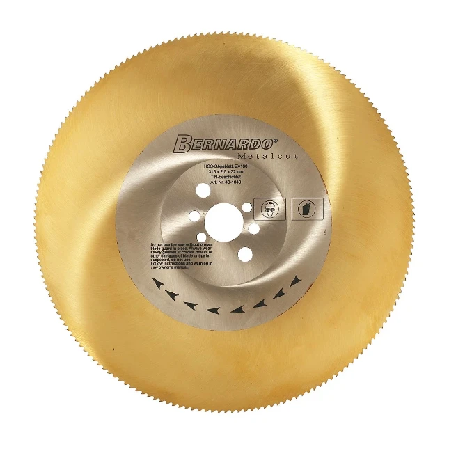Bernardo Zaagblad HSS-TIN-gecoat 350x2,5x32mm Z 160