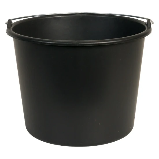 Berdal Emmer Gripline Durable 12L zwart (met knopbeugel en literscala)