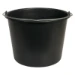 Berdal Emmer Gripline Durable 20L zwart (met knopbeugel en literscala)