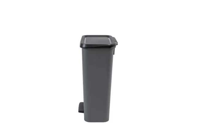 Curver Compatta Duo Prullenbak 2x23L Zwart/Grijs