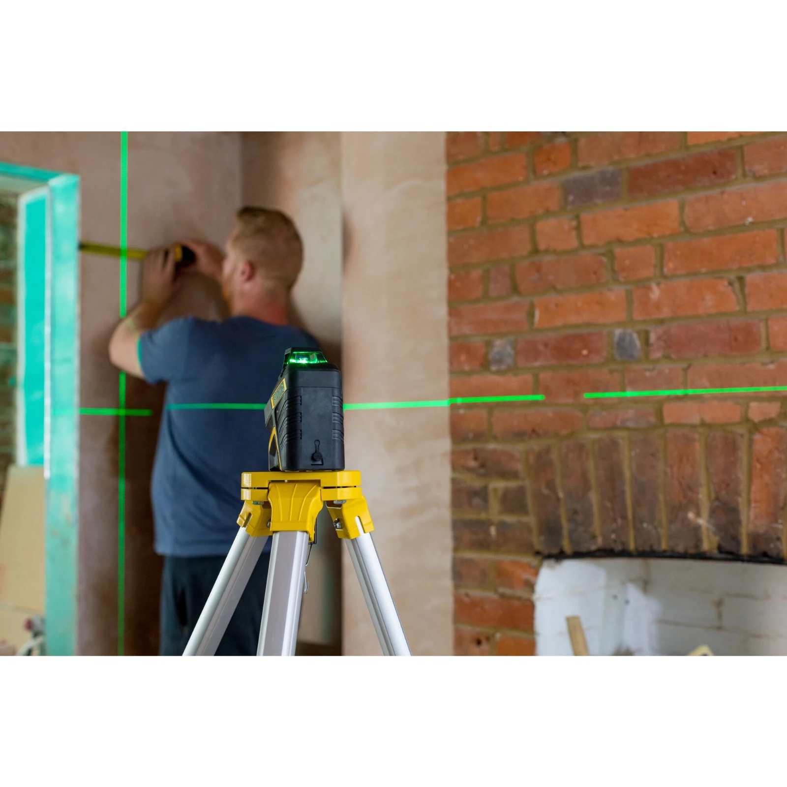 Stanley FatMax Kruislijnlaser SLGi-2V 360° - groene laser