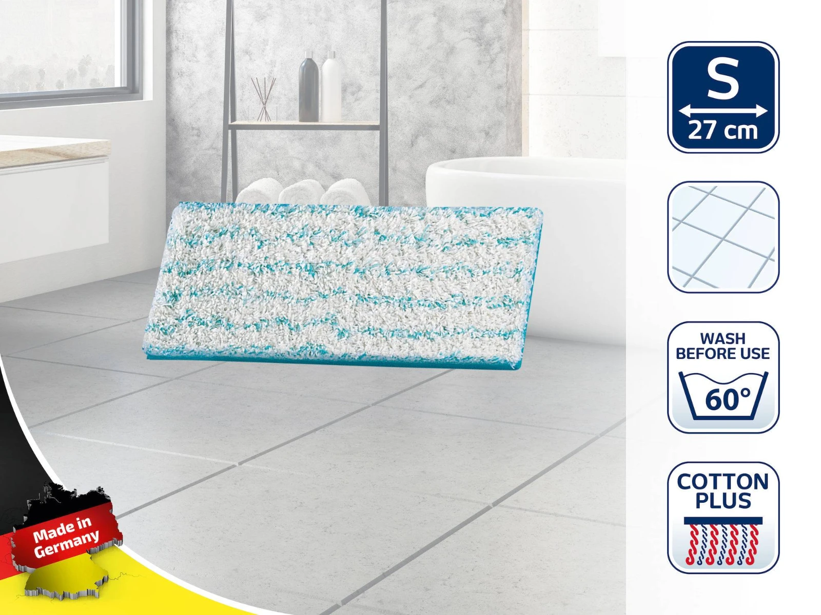 Leifheit Vervangingspad Picobello S cotton plus