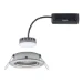 Paulmann LED-inbouwlamp Nova Plus Coin 6W O84 staal - 1-spot