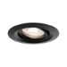 Paulmann LED-inbouwlamp Nova Mini Coin basisset zwart O66mm zwenkbaar - 3-spots
