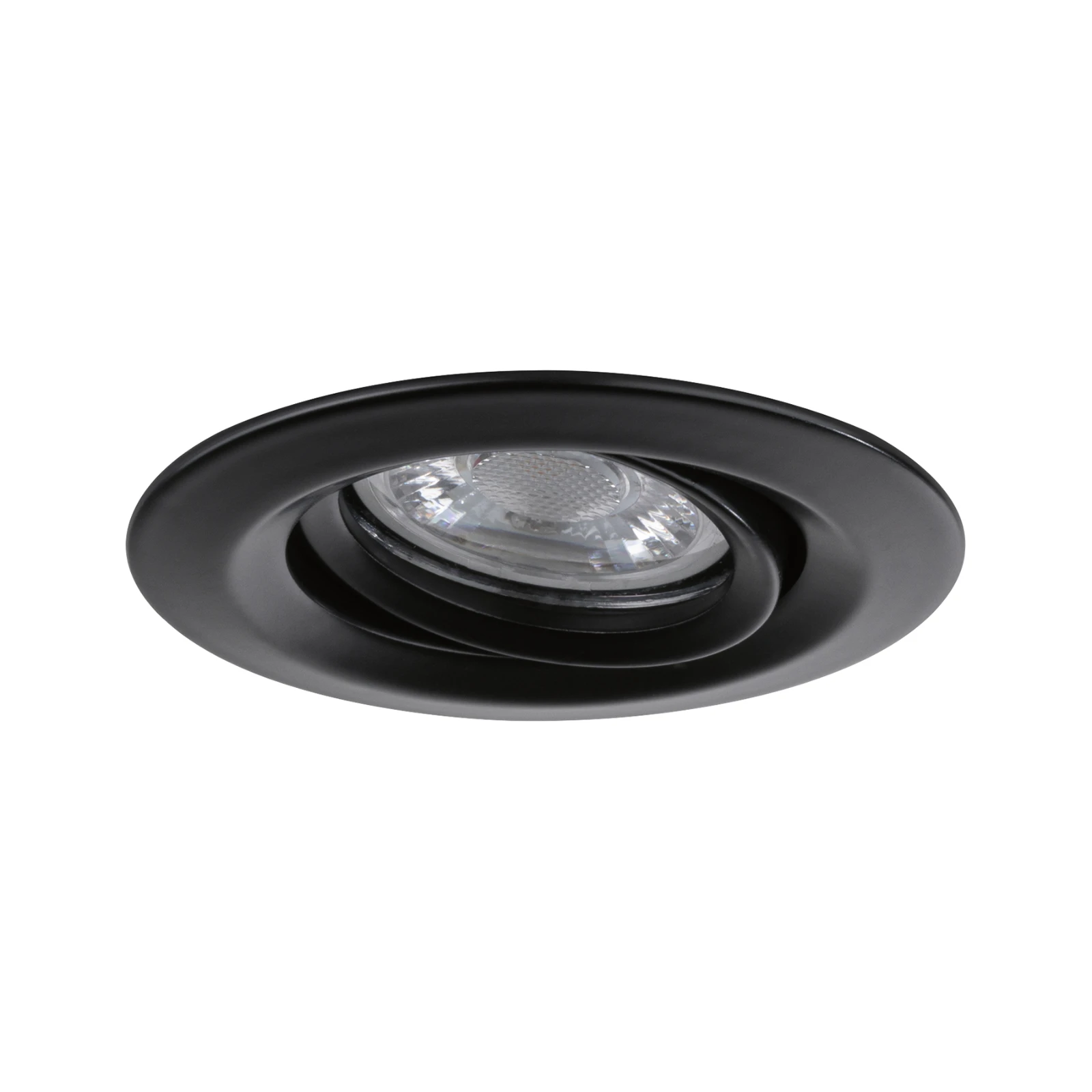 Paulmann LED-inbouwlamp Nova Mini Coin basisset zwart O66mm zwenkbaar - 3-spots