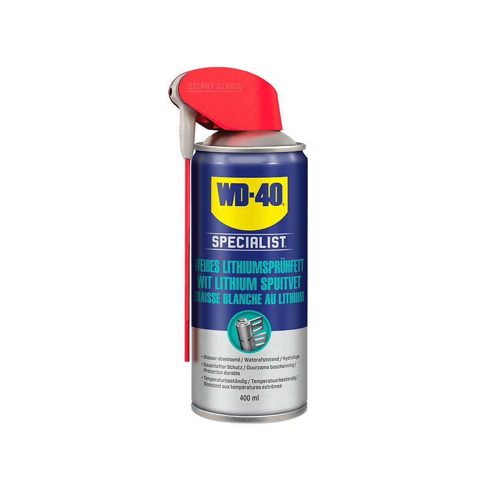 WD-40 Specialist Wit Lithium Spuitvet 400 ml
