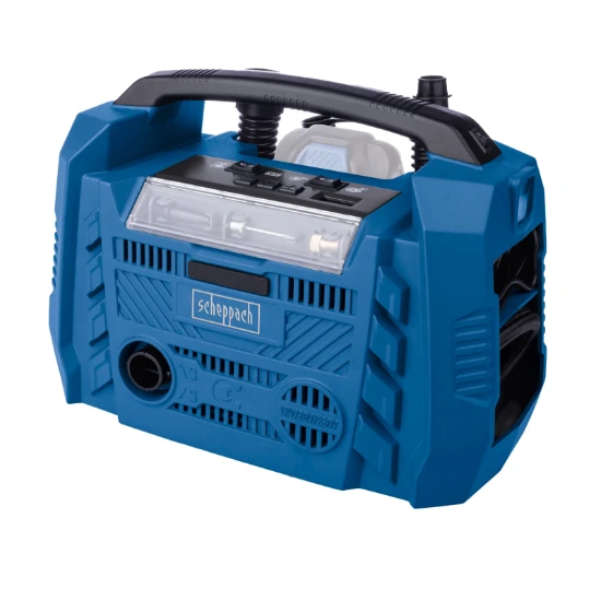 Scheppach Mobiele Accu Compressor Air Force 6 (hybride)
