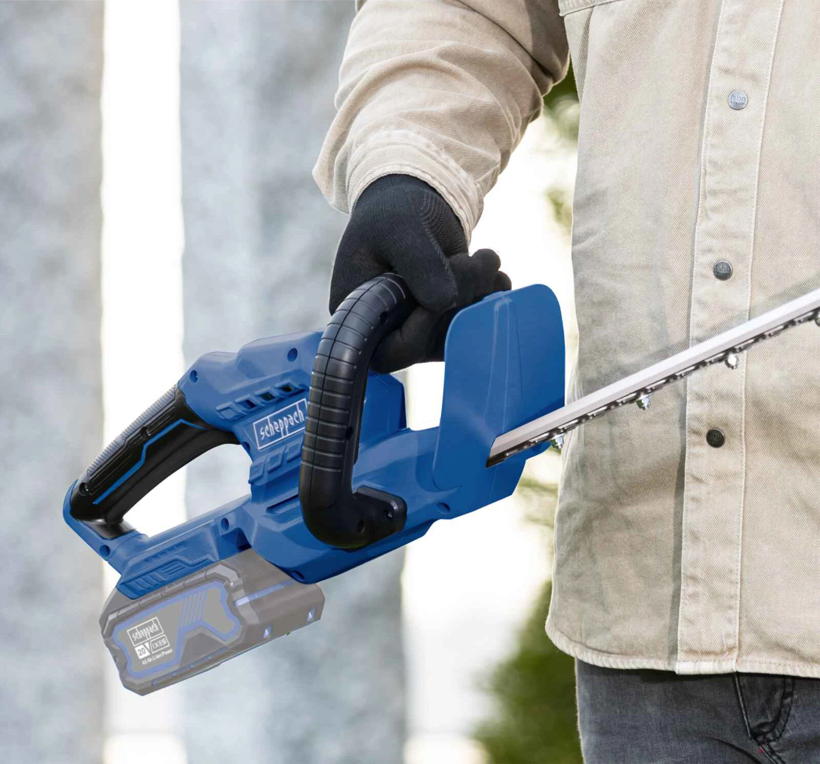 Scheppach Accu Heggenschaar 20V C-HT570-X