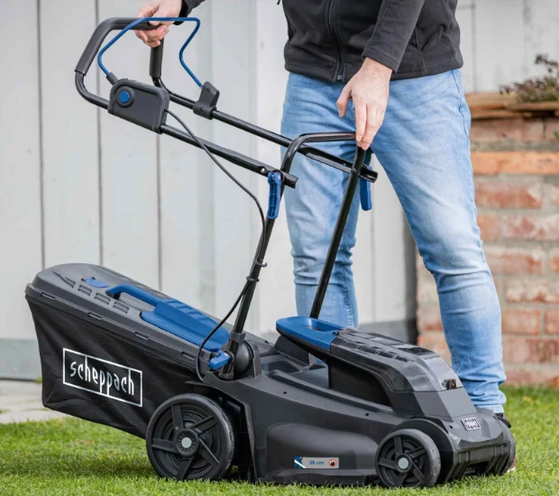 Scheppach Accu Grasmaaier 2x20V BC-MP380-X