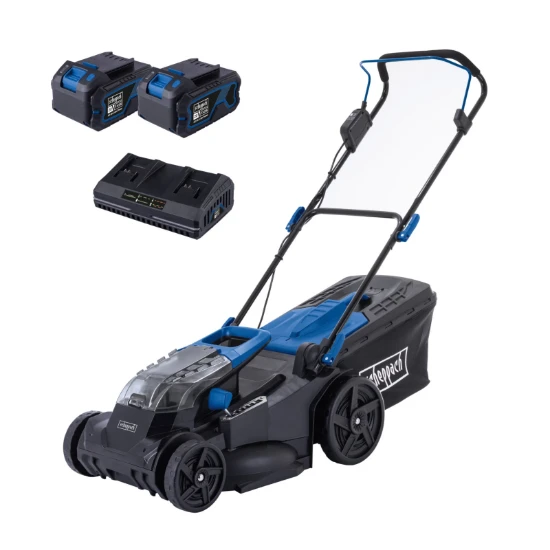 Scheppach Accu Grasmaaier BC-MP430-X - 43cm - incl. accu's en lader