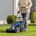Scheppach Accu Grasmaaier BC-MP430-X - 43cm - incl. accu's en lader