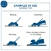 Scheppach Accu Grasmaaier BC-MP430-X - 43cm - incl. accu's en lader
