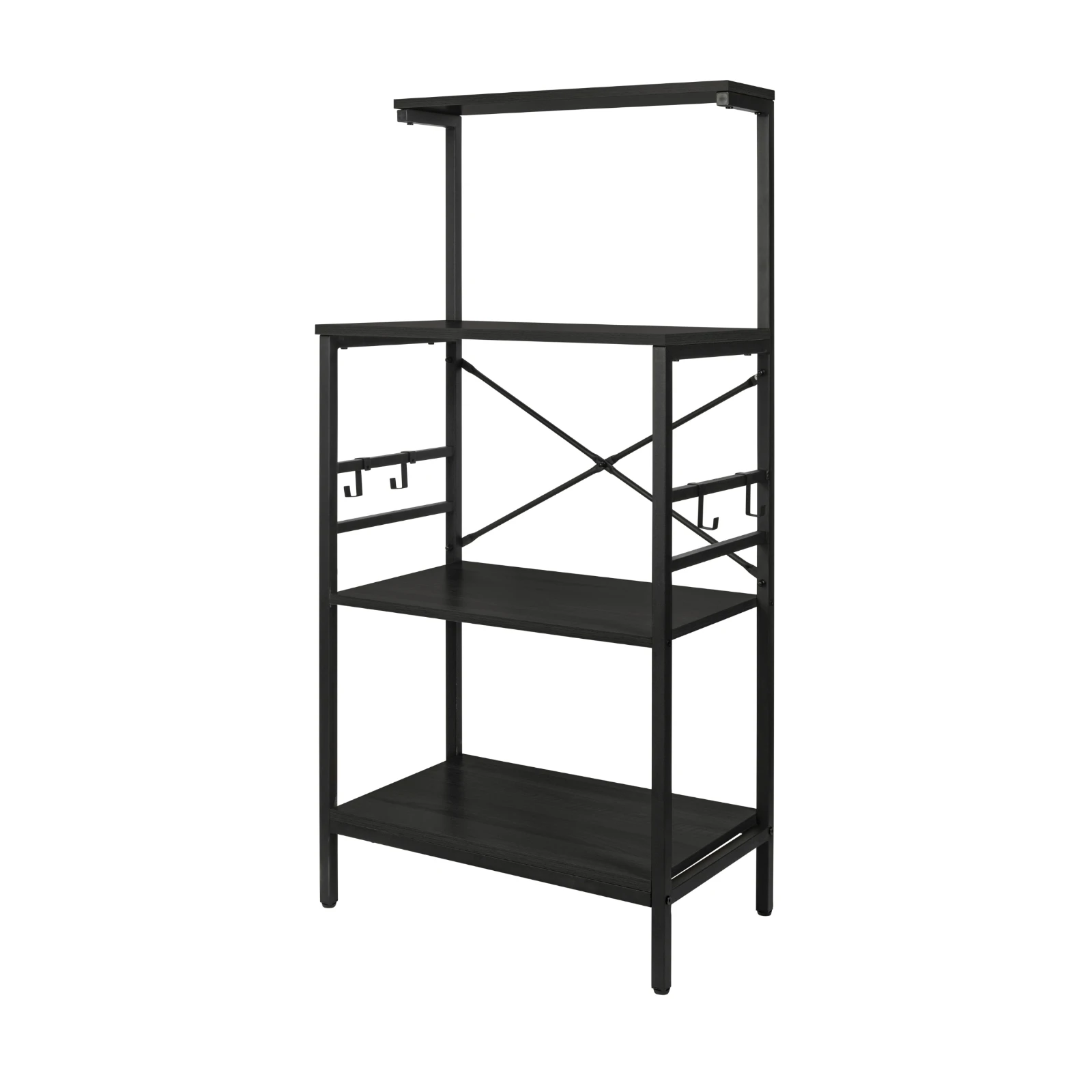 ERRO Keukenrek - 58x35x122cm - zwart