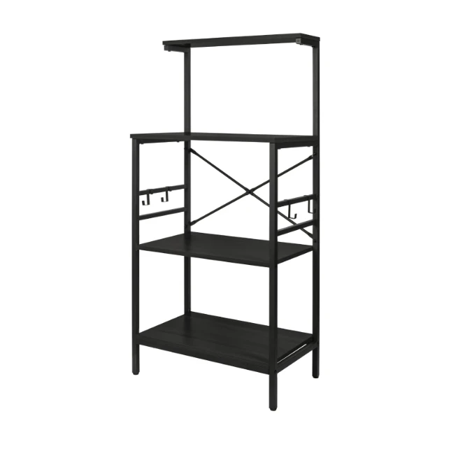 ERRO Keukenrek - 58x35x122cm - zwart