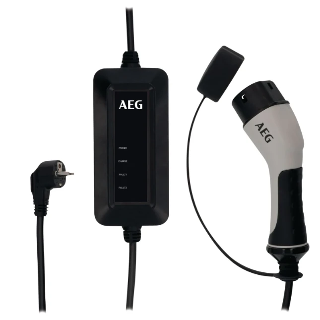 AEG Laadkabel Type 2 naar Schuko