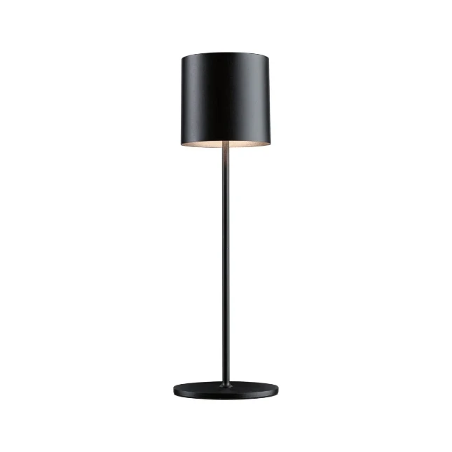 Paulmann LED-tafellamp Tuni 24W IP44 zwart mat