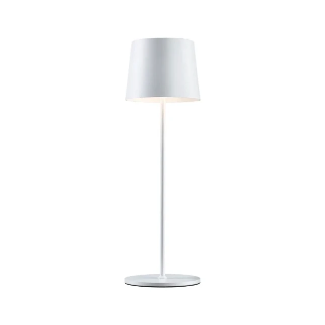Paulmann Tafellamp Gilo IP44 wit (oplaadbaar)