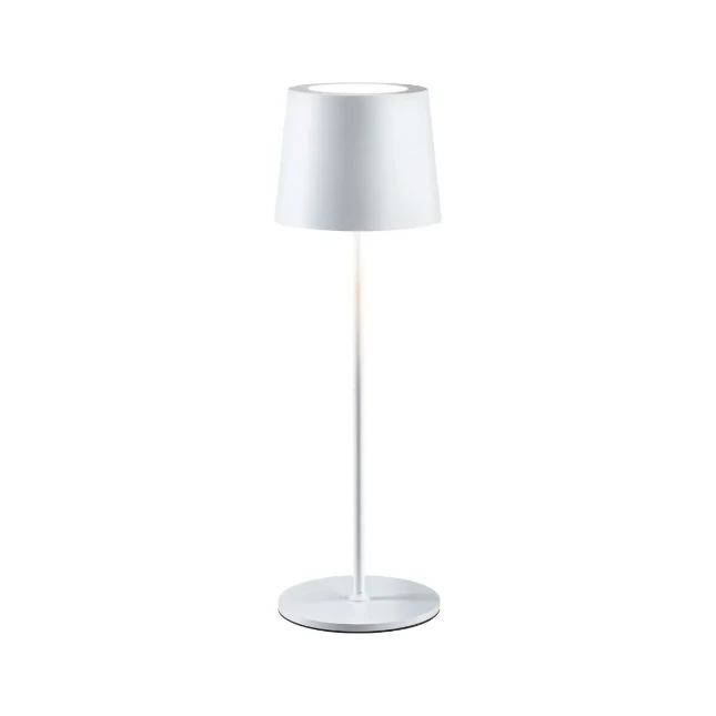Paulmann Tafellamp Gilo IP44 wit (oplaadbaar)