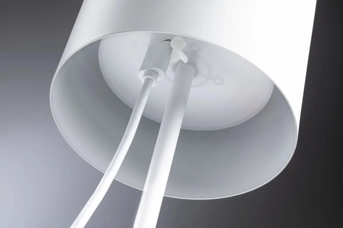 Paulmann LED-tafellamp Tuni 24W IP44 wit mat