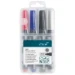 Pica Classic 520/04 Permanent Marker in 4 kleuren - conische punt