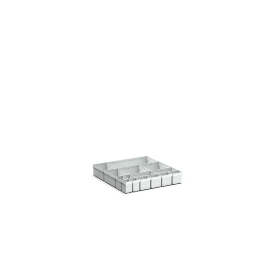 bott Verso verdelers voor schuiflade 525x550x100mm 15 compartementen
