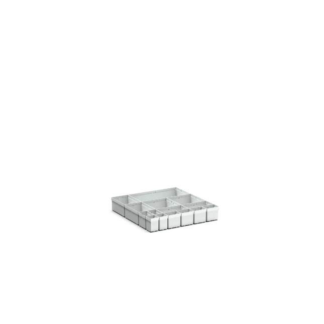 bott Verso verdelers voor schuiflade 525x550x100mm 15 compartementen