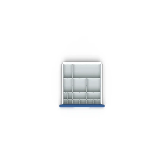 bott Verso verdelers voor schuiflade 525x550x100mm 15 compartementen