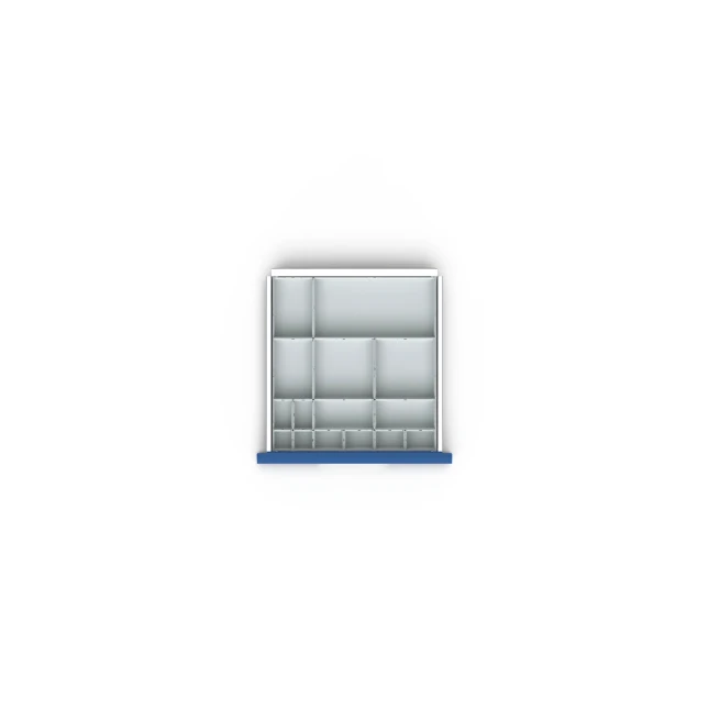 bott Verso verdelers voor schuiflade 525x550x100mm 15 compartementen