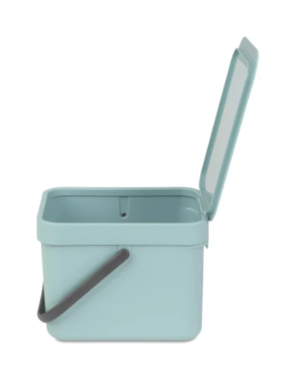 Brabantia Afvalemmer Sort & Go 6L - mint
