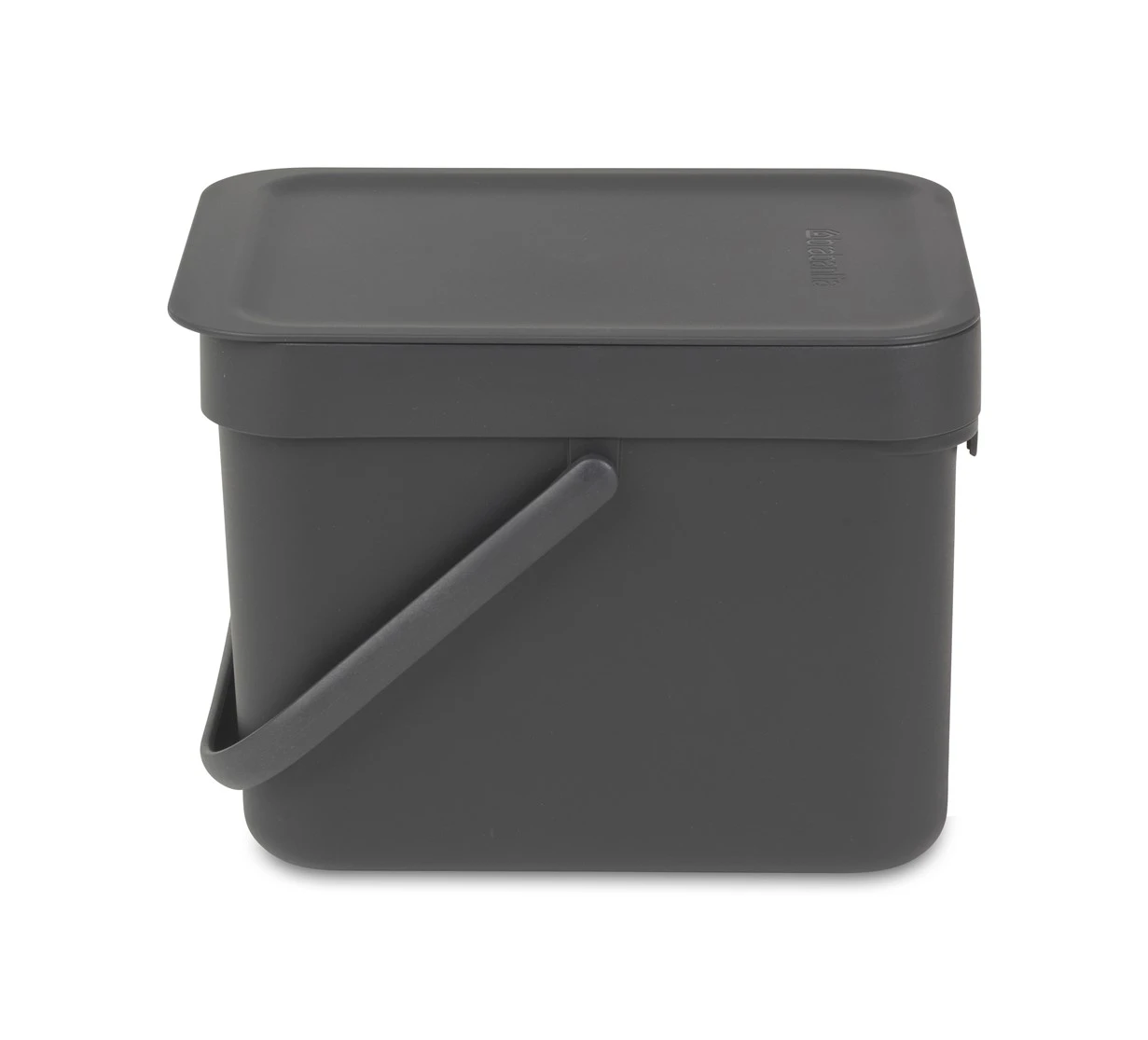 Brabantia Afvalemmer Sort & Go 6L - grijs