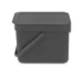 Brabantia Afvalemmer Sort & Go 6L - grijs
