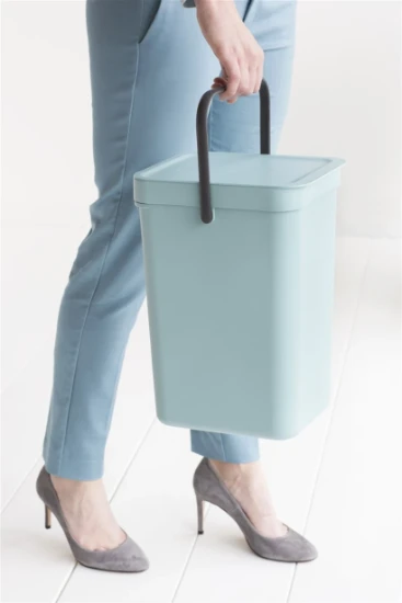 Brabantia Afvalemmer Sort & Go 12L - mint