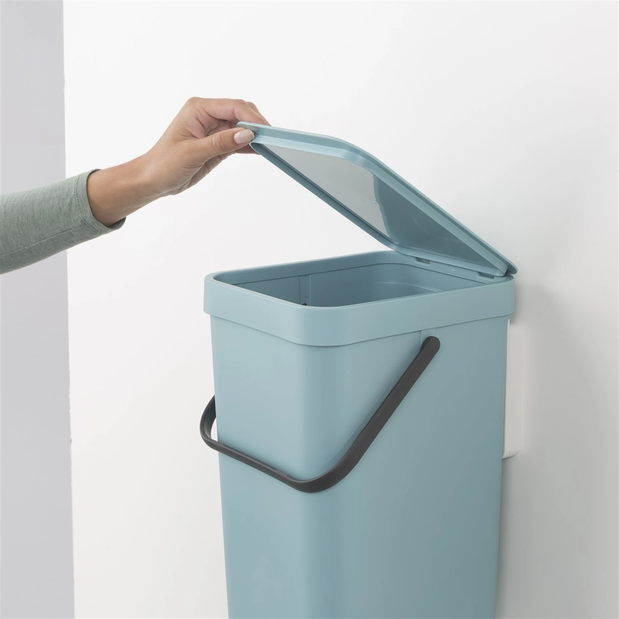 Brabantia Afvalemmer Sort & Go 12L - mint