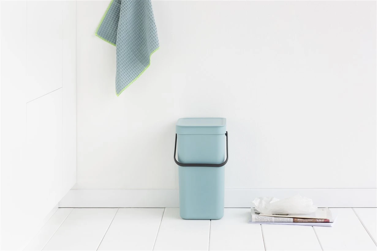 Brabantia Afvalemmer Sort & Go 12L - mint