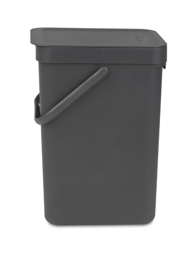 Brabantia Afvalemmer Sort & Go 12L - grijs